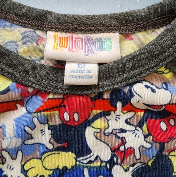 LuLaRoe Mickey Mouse shirt - Picture 4 of 7